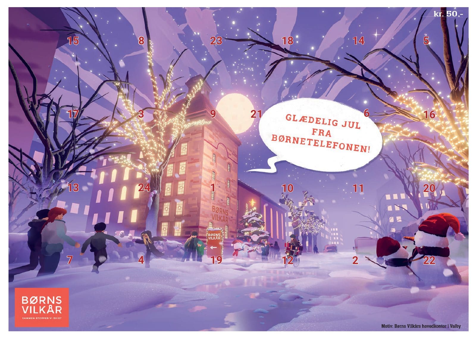 Julekalender 2019 Børns Vilkår