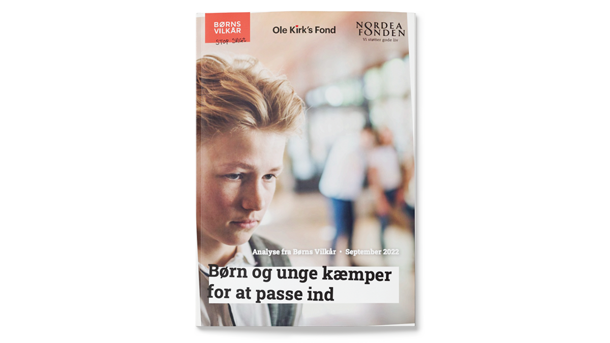 Forside for rapport om børn og unge