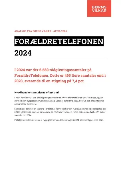 ForældreTelefonen notat 2024