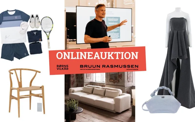 Børns Vilkårs onlineauktion v. Bruun Rasmussen
