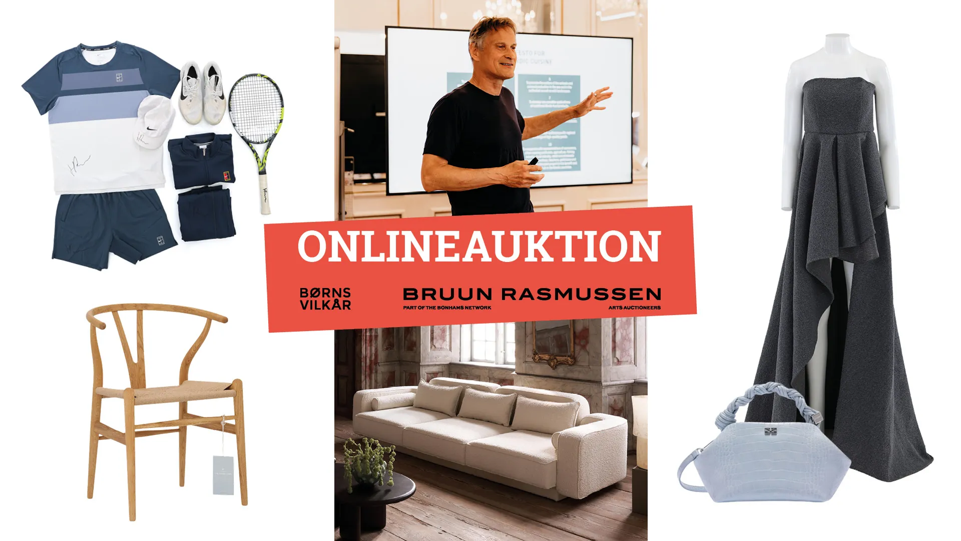 Børns Vilkårs onlineauktion v. Bruun Rasmussen