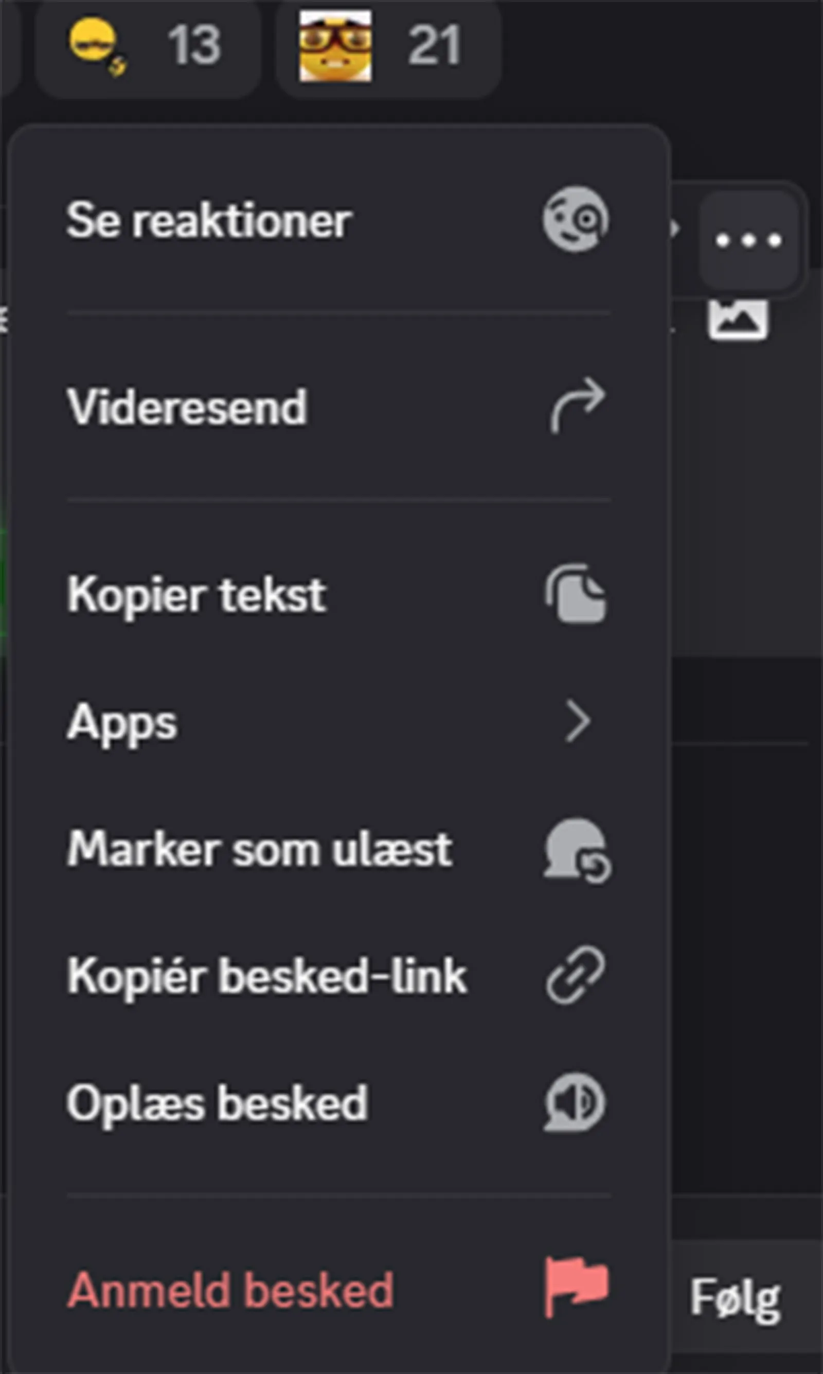 Anmeldesesfunktionen