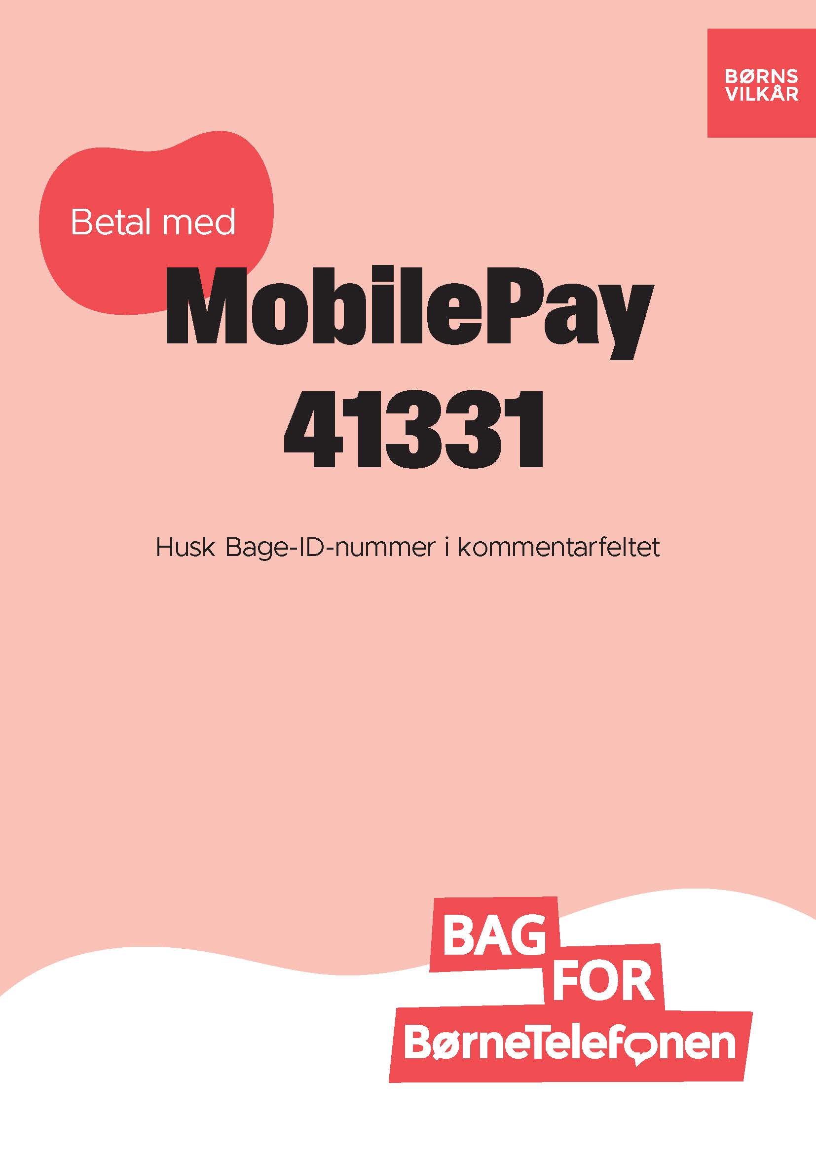 BFB MobilePay plakat